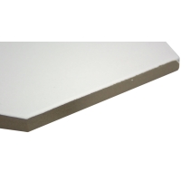 ECLISSI - 8X9 HEX, WHITE, MATTE