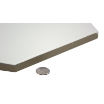 ECLISSI - 8X9 HEX, WHITE, MATTE