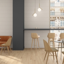 ECLISSI - 2X10, WHITE, MATTE