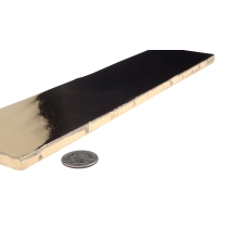 ELECTRUM - 3X12, GOLD, GLOSSY