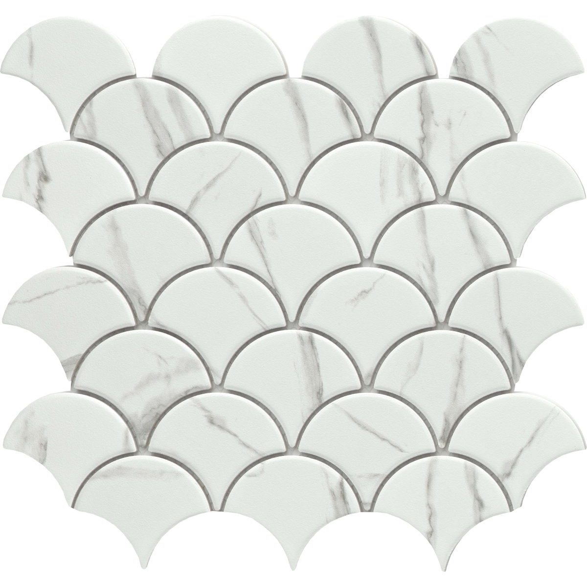 Elegan Matte Shell Mosaic