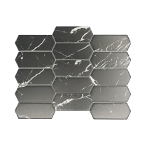 ELEGAN - 2X5/10X13, NERO, MATTE