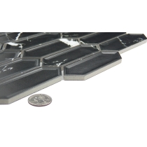 ELEGAN - 4X1/11X11, NERO, MATTE