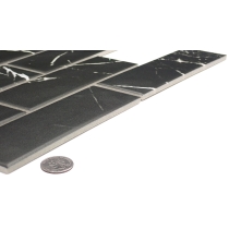 ELEGAN - 2X6/11X12, NERO, MATTE