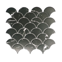 ELEGAN - 3X3/11X12, NERO, MATTE