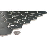 ELEGAN - 2X2/11X13, NERO, MATTE