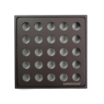EMPERVIOUS 4" DRAIN GRATE AND FRAME - OIL RUBBED BRONZE
