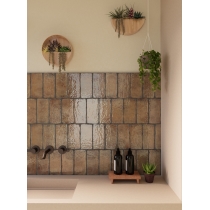 EXHALE - 6X12, MARRON, GLOSSY