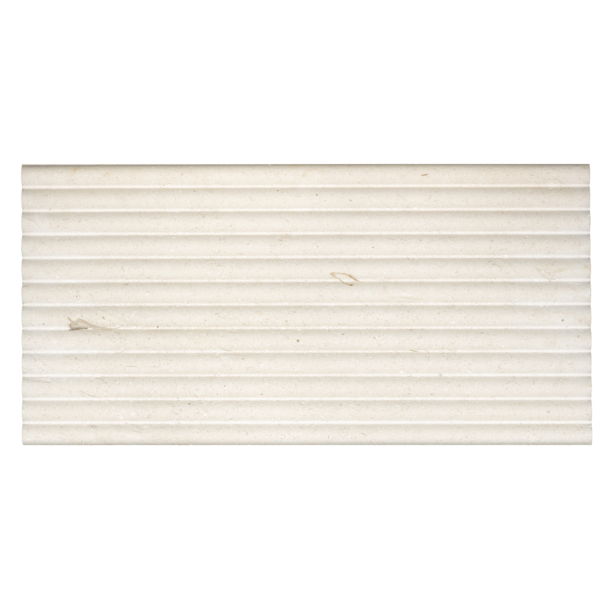 Flutique Honed Cut tiles in Terra color, honed finish, 12x24 size, made of marble and travertine