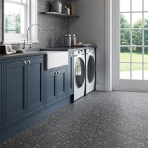 FRAGMENTO - 12X24, BLACK LRG, MATTE