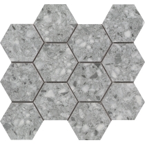 FRAGMENTO - 3X4/10X12 LARGE, SILVER, MATTE