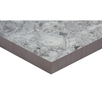 FRAGMENTO - 24X24 LARGE, SILVER, MATTE