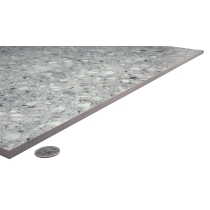 FRAGMENTO - 24X24 LARGE, SILVER, MATTE