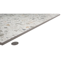 FRAGMENTO - 24X24 LARGE, WHITE, MATTE