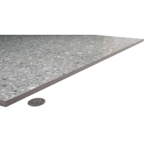 FRAGMENTO - 24X24 SMALL, SILVER, MATTE