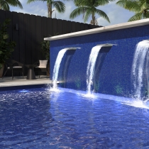 GALORE - 0.625X0.625/13X13, COBALT, GLOSSY