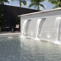 GALORE - 0.625X0.625/13X13, WHITE, GLOSSY