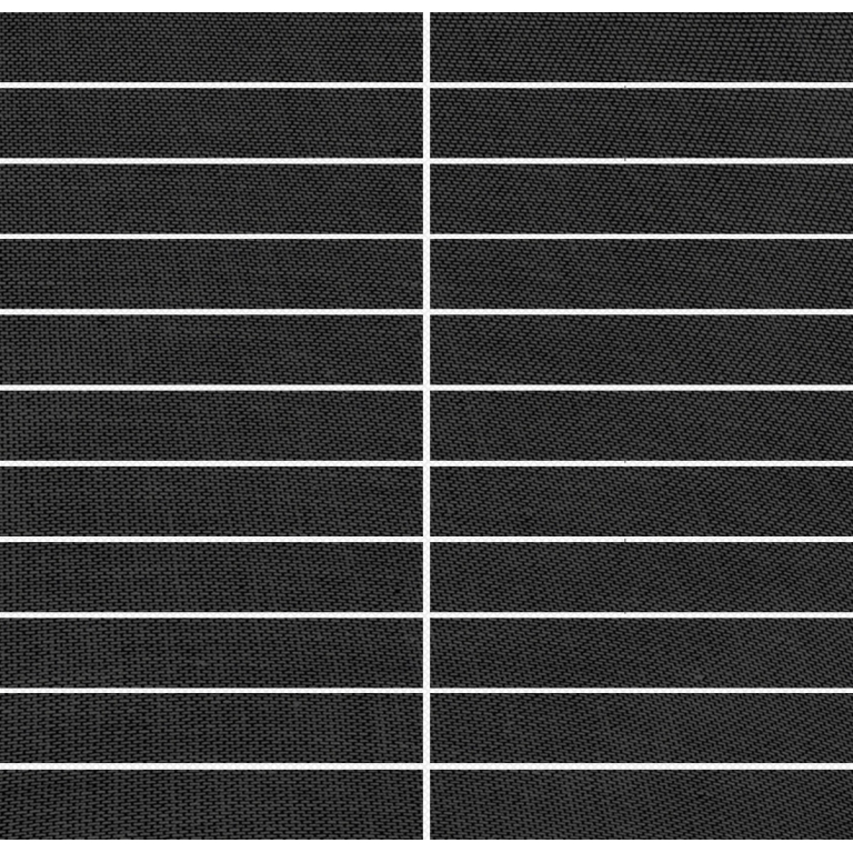 GENESIS - 1X6/12X12, BLACK, MATTE