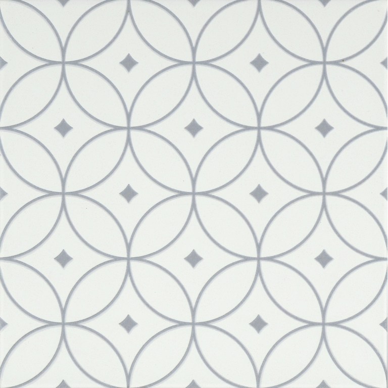 Geometry - 10X10 Atom, Gray, Matte/Satin