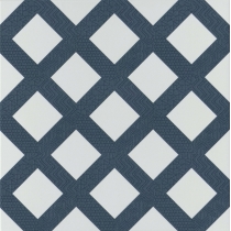 GEOMETRY - 10X10, NAVY FRA, MATTE/SATIN