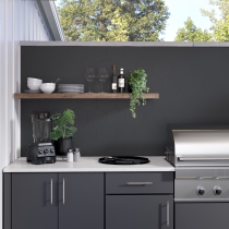 HEKSA - 8X9, BLACK, MATTE