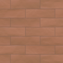 HUES - 3X10, BRICK, SATIN