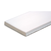 HUES - 3X10, WHITE, SATIN