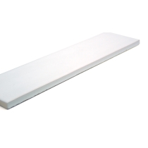 HUES - 3X10, WHITE, SATIN