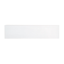 HUES - 3X10, WHITE, SATIN