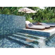 IMMERSE - 6X6, AQUA, GLOSSY