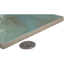 IMMERSE - 6X6, TEAL, GLOSSY