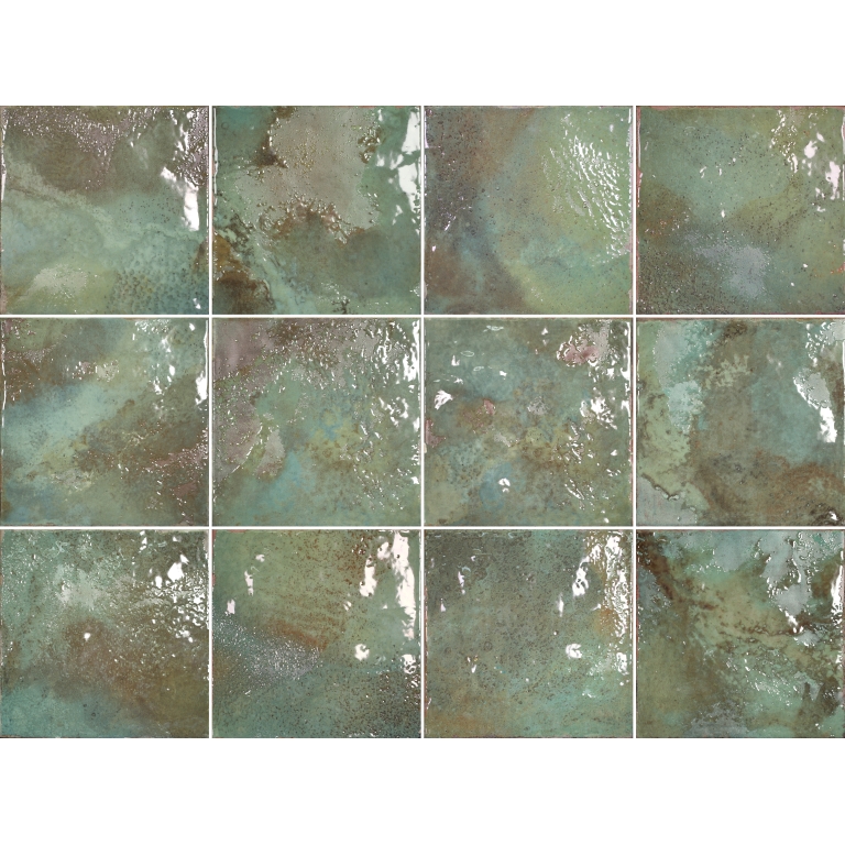 IMMERSE - 6X6, TEAL, GLOSSY