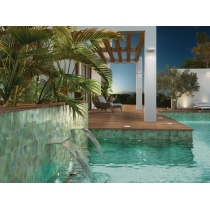 IMMERSE - 6X6, TEAL, GLOSSY