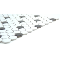 INFLUENCE - 1X1/10X12, WHITE/BLACK, GLOSSY