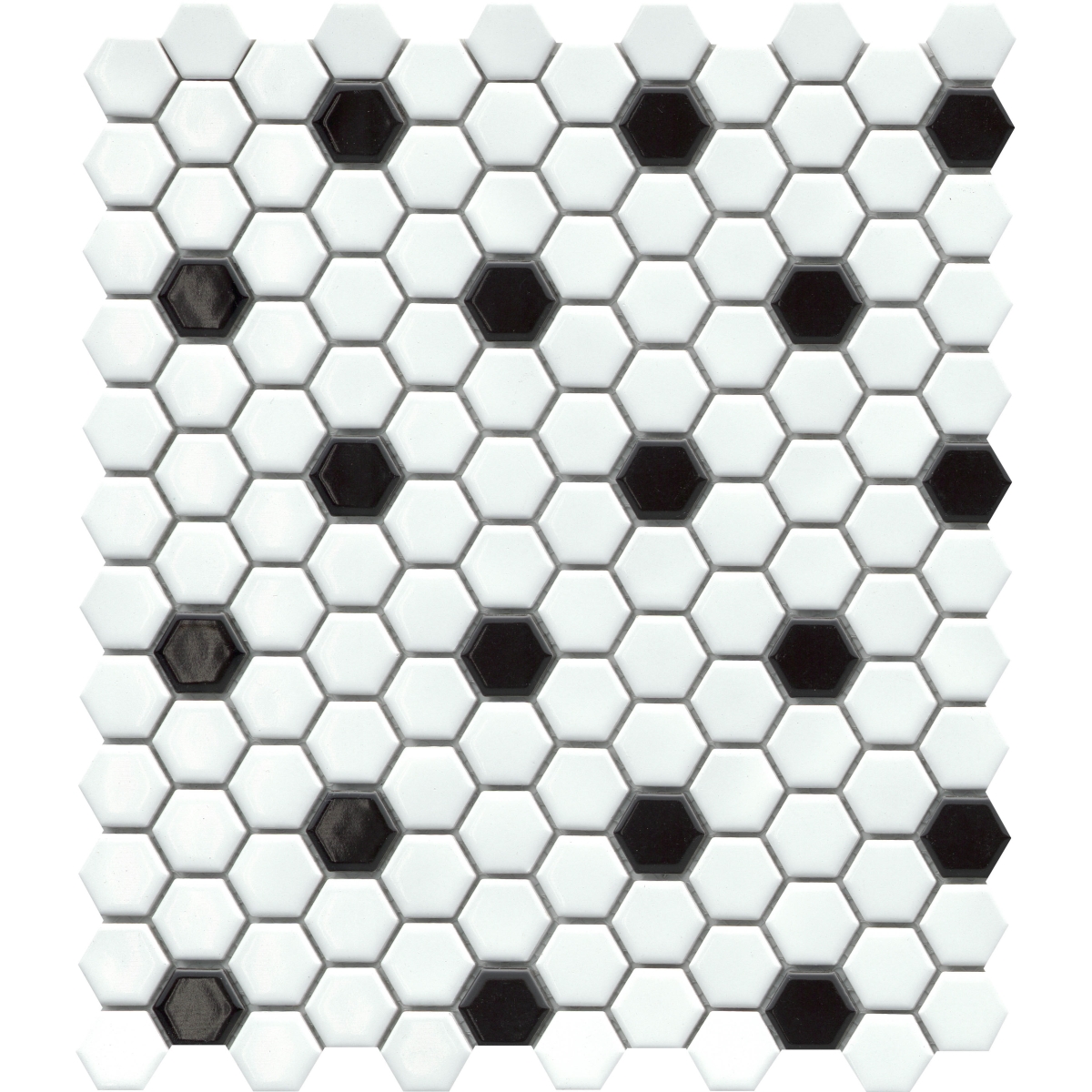 Influence Gloss 1in Hex Mosaic