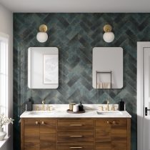 INHALE - 4X12, VERDE, GLOSSY