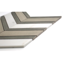 INTRIGUE - 12X14, GRAY/FAWN, POLISHED/MATTE