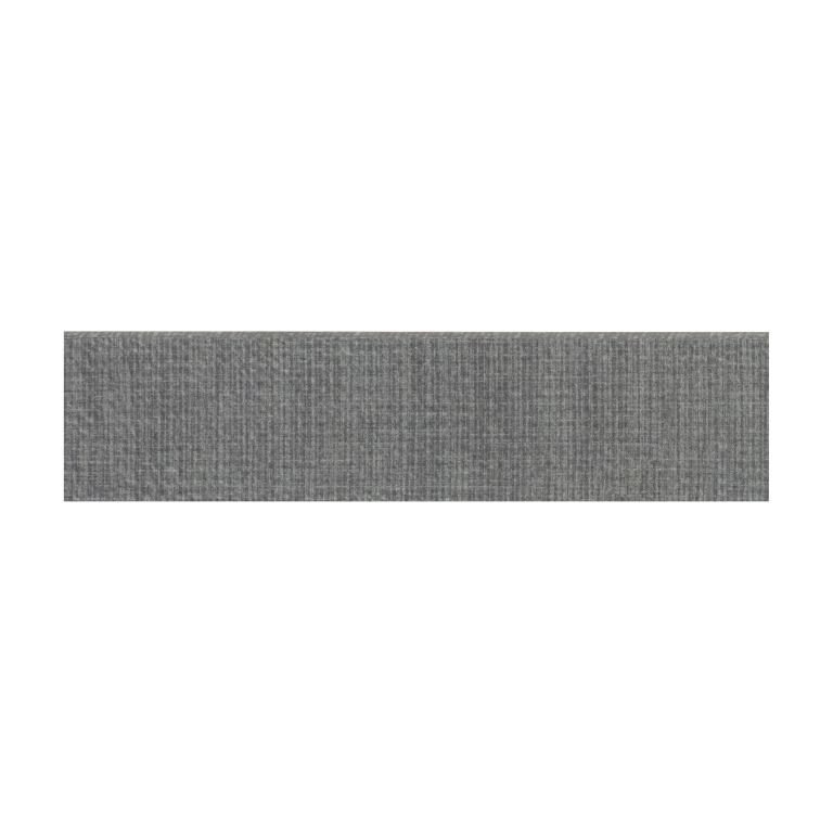 JUTE - 3X12, GRAY, MATTE