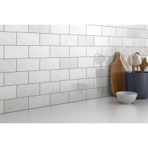 MARBLE - 3X6 KALTA BIANCO, KALTA BIANCO, POLISHED