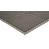 KAZE - 3.86X3.86/12X16, TAUPE, GLOSSY