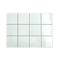 KAZE - 3.86X3.86/12X16, WHITE, MATTE