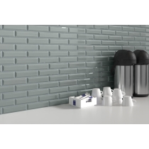 KINETIC - 1.79X7.68/11X12, GRAY, GLOSSY