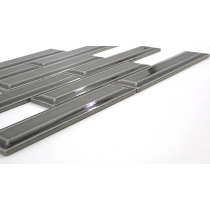 KINETIC - 1.79X7.68/11X12, MINK, GLOSSY