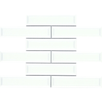 KINETIC - 1.79X7.68/11X12, WHITE, GLOSSY