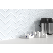 KUMITO - 3.9X3.9/12X16, WHITE, MATTE