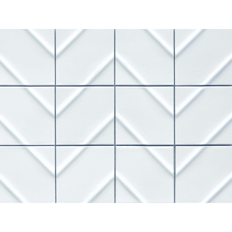 KUMITO - 3.9X3.9/12X16, WHITE, MATTE