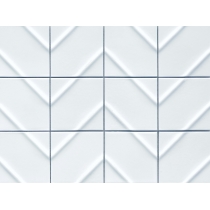 KUMITO - 3.9X3.9/12X16, WHITE, MATTE