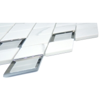 L'AMOUR - 2X4/12X12, WHITE, POLISHED