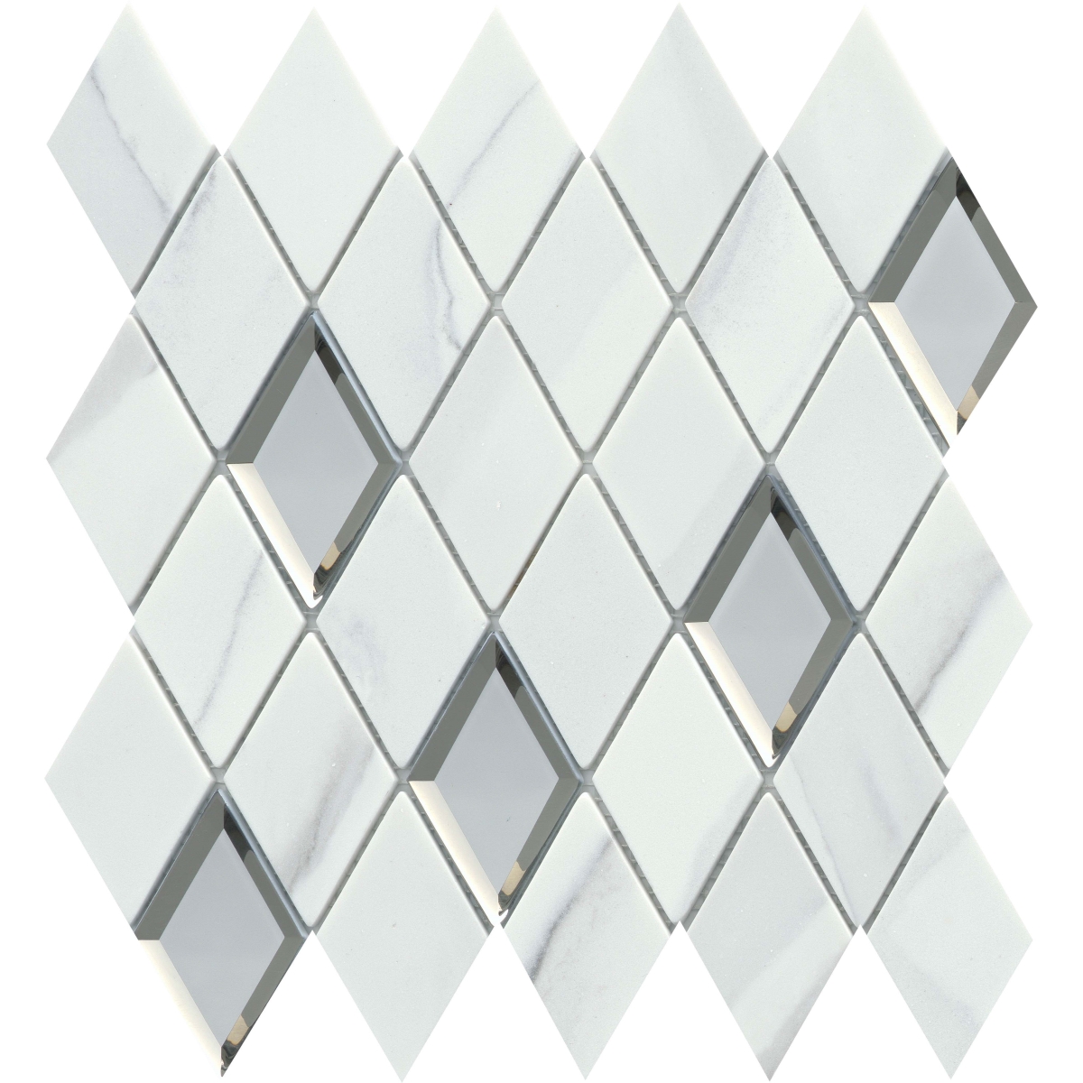 Lamour Polished Diamond Mosaic