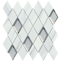 L'AMOUR - 2X4/12X12, WHITE, POLISHED